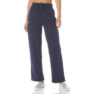 imageUnder Armour Womens Rival Fleece Straight Leg Pants410 Midnight Navy   White