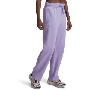 imageUnder Armour Womens Rival Fleece Straight Leg Pants538 Transparent   White