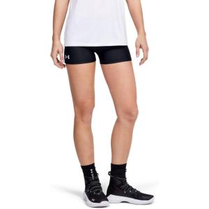 imageUnder Armour Womens Team Shorty Shorts  SuperLight HeatGear FabricBlack 001White