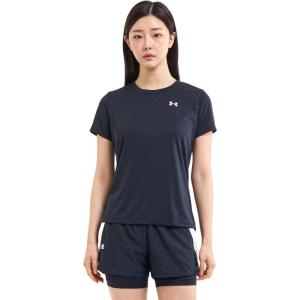 imageUnder Armour Womens Tech Short Sleeve Crew001 Black   White