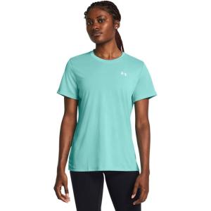 imageUnder Armour Womens Tech Short Sleeve Crew482 Radial Turquoise   White