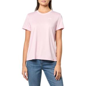 imageUnder Armour Womens Tech Short Sleeve Crew647 Prime Pink   White