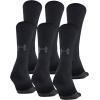 imageUnder Armour Adult Performance Tech Crew Socks 3 and 6 PackBlack 6pairs