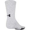 imageUnder Armour Adult Performance Tech Crew Socks 3 and 6 PackSteel Assorted 6pairs