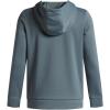 imageUnder Armour Boys Armour Fleece Big Logo Hoodie587 Jasper Blue   Black
