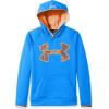 imageUnder Armour Boys Armour Fleece Big Logo HoodieMako Blue 983Magma Orange