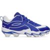 imageUnder Armour Boys Leadof Icon Low Rm Jr Baseball Cleats Sneaker400 RoyalRoyalBlack