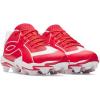 imageUnder Armour Boys Leadof Icon Low Rm Jr Baseball Cleats Sneaker600 RedRedWhite