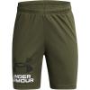 imageUnder Armour Boys Tech Logo ShortsShorts390 Marine Od Green   Black