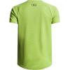 imageUnder Armour Boys Tech Textured Short Sleeve T Shirt326 Green Vibe   Black