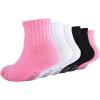 imageUnder Armour Girls Multi Pack Quarter SockLight Pink