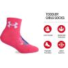 imageUnder Armour Girls Multi Pack Quarter SockNeon Pink