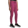 imageUnder Armour Girls Rival Fleece Joggers659 Fuchsia Dusk   White