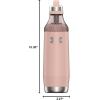 imageUnder Armour Infinity 22oz Water Bottle TwistOff Top for Ice and Protein Shake Shatter and Odor Resistant Stainless Steel