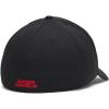 imageUnder Armour Mens Blitzing Cap Stretch Fit005 Black   Racer Red