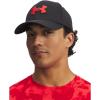 imageUnder Armour Mens Blitzing Cap Stretch Fit005 Black   Racer Red
