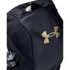 imageUnder Armour Mens Contain BackpackBlack 001Metallic Gold Luster
