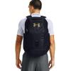 imageUnder Armour Mens Contain BackpackBlack 001Metallic Gold Luster