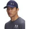imageUnder Armour Mens Isochill ArmourVent Fitted Baseball Cap410 Midnight Navy   Pitch Gray