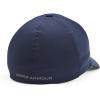 imageUnder Armour Mens Isochill ArmourVent Fitted Baseball CapAcademy Blue 408Pitch Gray