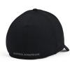 imageUnder Armour Mens Isochill ArmourVent Fitted Baseball CapBlack 001Pitch Gray