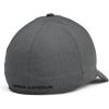 imageUnder Armour Mens Isochill ArmourVent Fitted Baseball CapPitch Gray 012Black