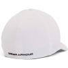 imageUnder Armour Mens Isochill ArmourVent Fitted Baseball CapWhite 100Pitch Gray