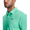 imageUnder Armour Mens Performance 20 Golf PoloComet Green 361Pitch Gray