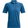 imageUnder Armour Mens Performance 20 Golf PoloCruise Blue 899Black