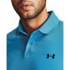 imageUnder Armour Mens Performance 20 Golf PoloElectric Blue 428Pitch Gray
