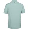 imageUnder Armour Mens Performance 20 Golf PoloEnamel Blue 477Pitch Gray