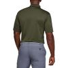 imageUnder Armour Mens Performance 20 Golf PoloGuardian Green 315Pitch Gray