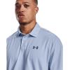 imageUnder Armour Mens Performance 20 Golf PoloIsotope Blue 438Pitch Gray