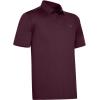 imageUnder Armour Mens Performance 20 Golf PoloMaroon 609Pitch Gray