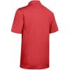 imageUnder Armour Mens Performance 20 Golf PoloMartian Red 646Pitch Gray