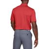 imageUnder Armour Mens Performance 20 Golf PoloMartian Red 646Pitch Gray