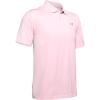 imageUnder Armour Mens Performance 20 Golf PoloPeach Frost 845Halo Gray