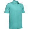 imageUnder Armour Mens Performance 20 Golf PoloRadial Turquoise 482Black