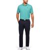 imageUnder Armour Mens Performance 20 Golf PoloRadial Turquoise 482Black