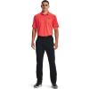 imageUnder Armour Mens Performance 20 Golf PoloRush Red 820Academy