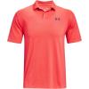 imageUnder Armour Mens Performance 20 Golf PoloRush Red 820Academy