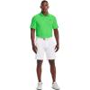 imageUnder Armour Mens Performance 20 Golf PoloStadium Green 342Pitch Gray
