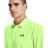 imageUnder Armour Mens Performance 20 Golf PoloSummer Lime 162Academy Blue