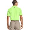 imageUnder Armour Mens Performance 20 Golf PoloSummer Lime 162Academy Blue