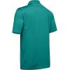 imageUnder Armour Mens Performance 20 Golf PoloTeal Rush 454Pitch Gray