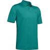 imageUnder Armour Mens Performance 20 Golf PoloTeal Rush 454Pitch Gray