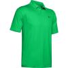 imageUnder Armour Mens Performance 20 Golf PoloVapor Green 299Black