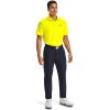 imageUnder Armour Mens Performance 20 Golf PoloYellow Ray 705Pitch Gray