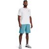 imageUnder Armour Mens Raid 20 Gym Shorts433 Glacier Blue   Black