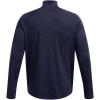 imageUnder Armour Mens Tech Textured Half Zip Long Sleeve410 Midnight Navy   Black